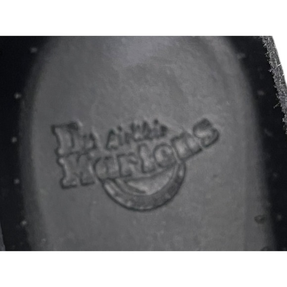 Dr Martens 1460 Patent Leather Lace Up Boots Blue Women's Size 8 - Picture 13 of 13